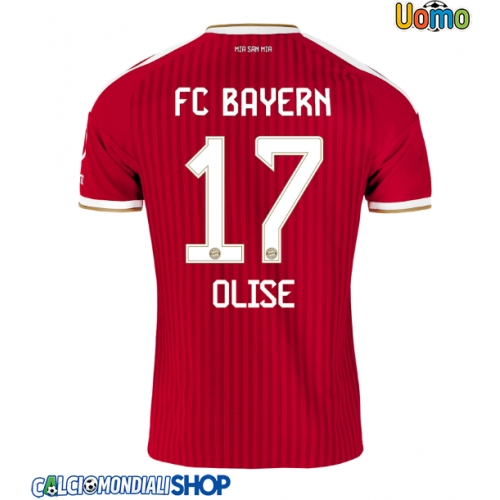 Maglie da calcio Bayern Munich Michael Olise #17 Prima Maglia 2026-27 Manica Corta